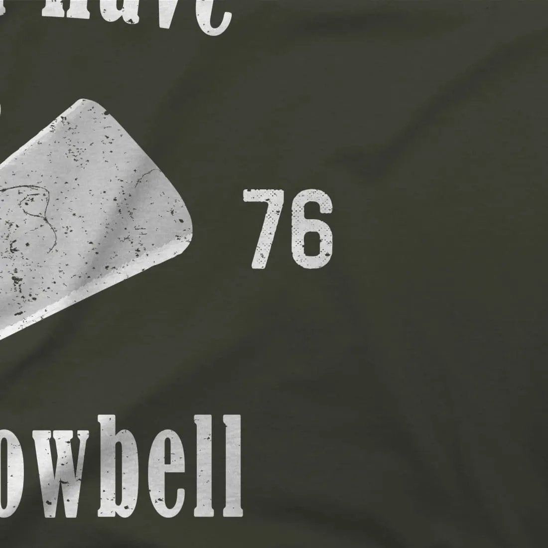 Need More Cowbell t-shirt by Art-O-Rama Shop