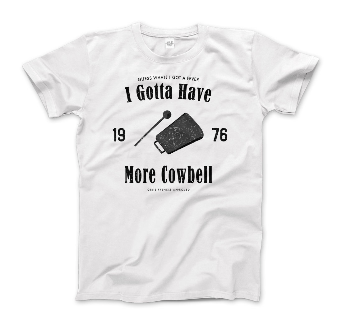 Need More Cowbell t-shirt by Art-O-Rama Shop