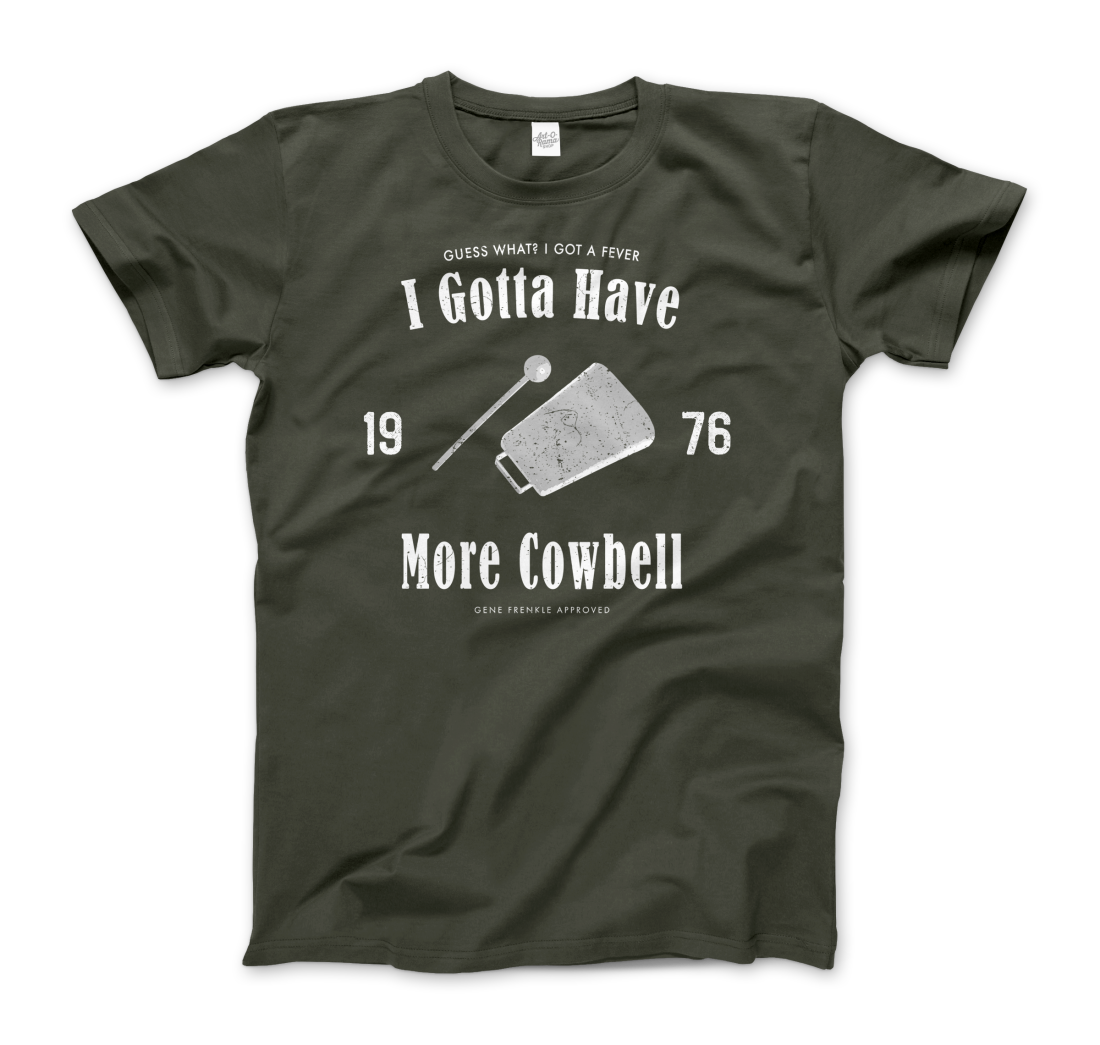 Need More Cowbell t-shirt by Art-O-Rama Shop
