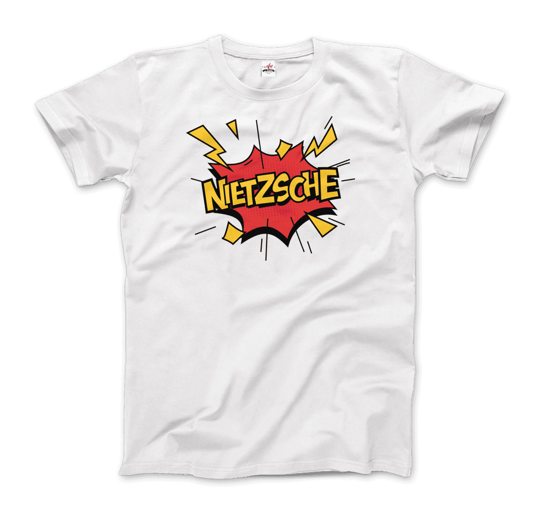 Nietzche Comics Boom Style t-shirt by Art-O-Rama Shop