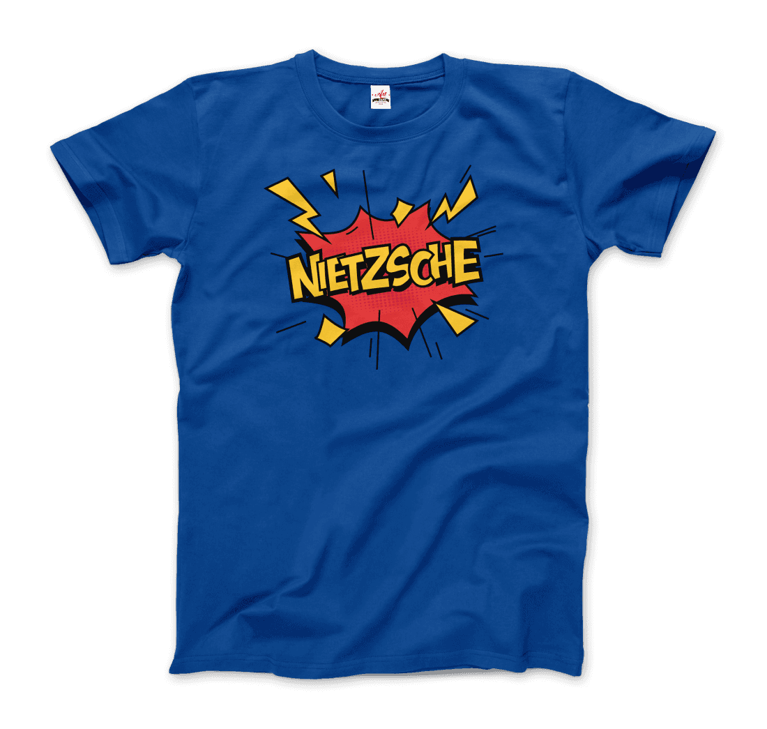 Nietzche Comics Boom Style t-shirt by Art-O-Rama Shop