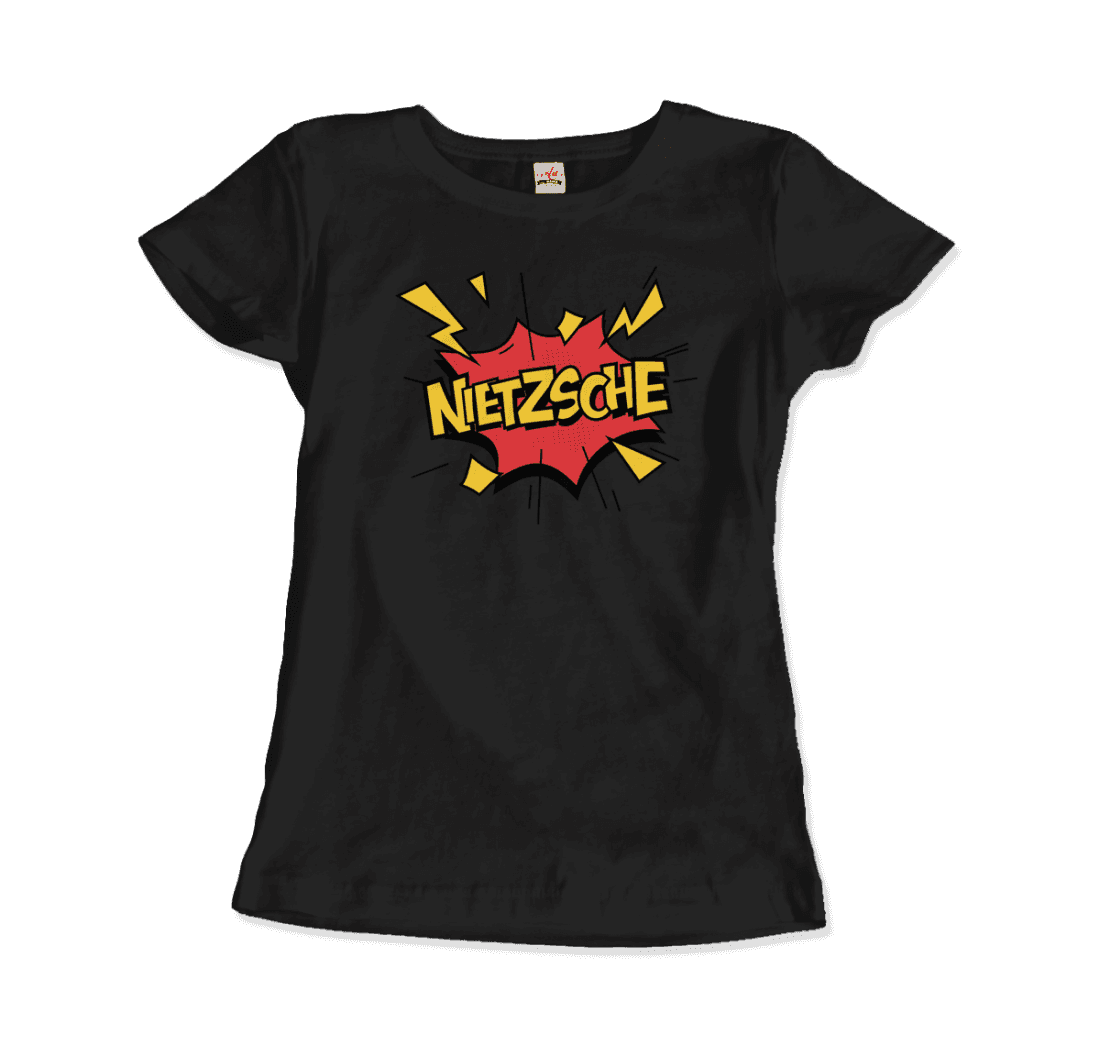 Nietzche Comics Boom Style t-shirt by Art-O-Rama Shop