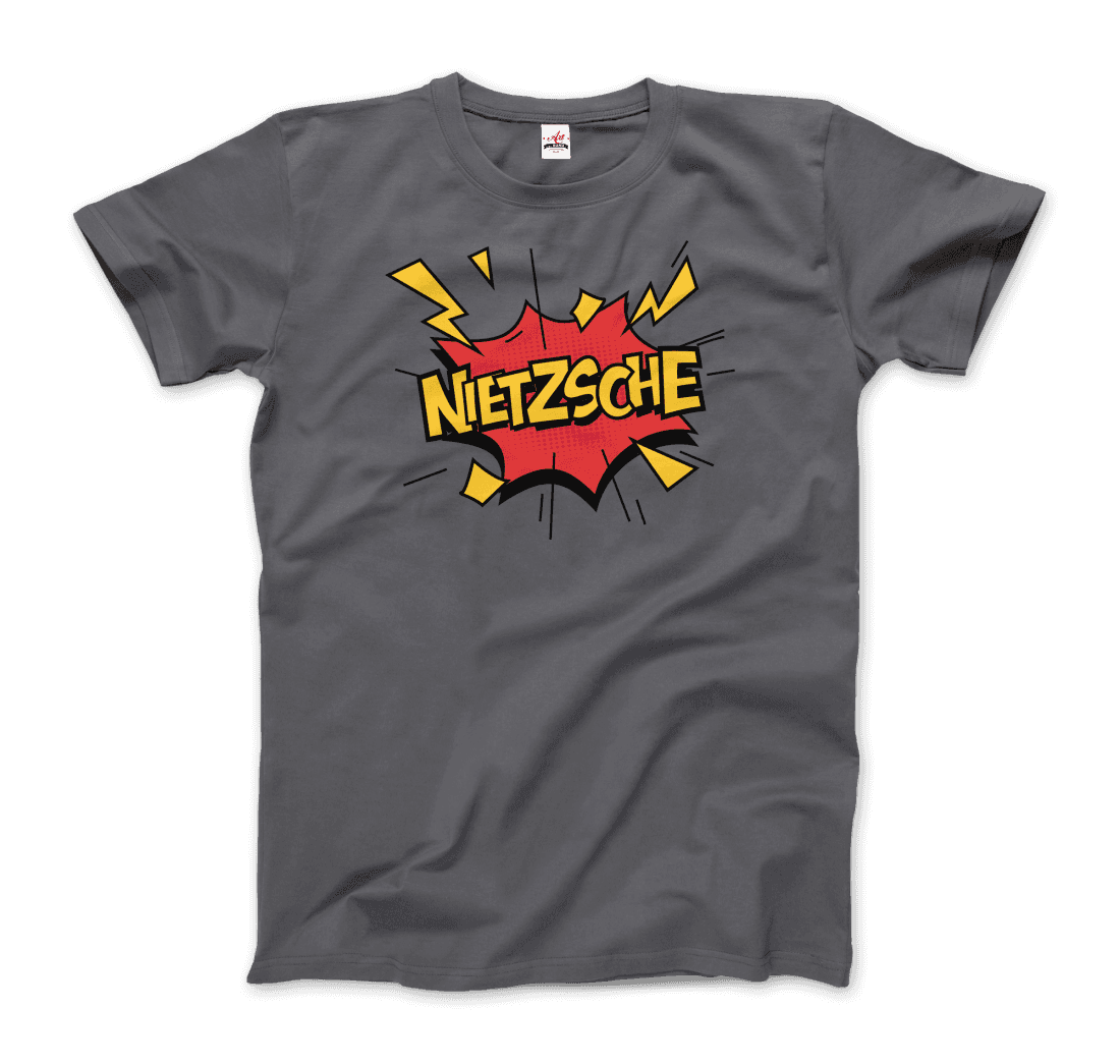 Nietzche Comics Boom Style t-shirt by Art-O-Rama Shop