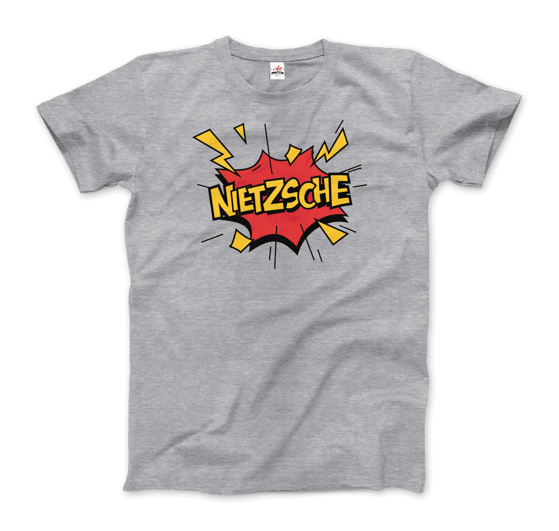 Nietzche Comics Boom Style t-shirt by Art-O-Rama Shop