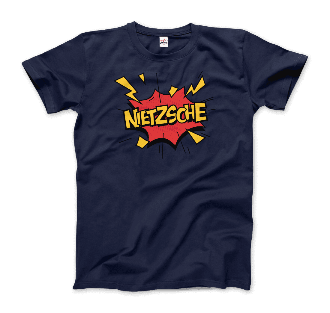 Nietzche Comics Boom Style t-shirt by Art-O-Rama Shop