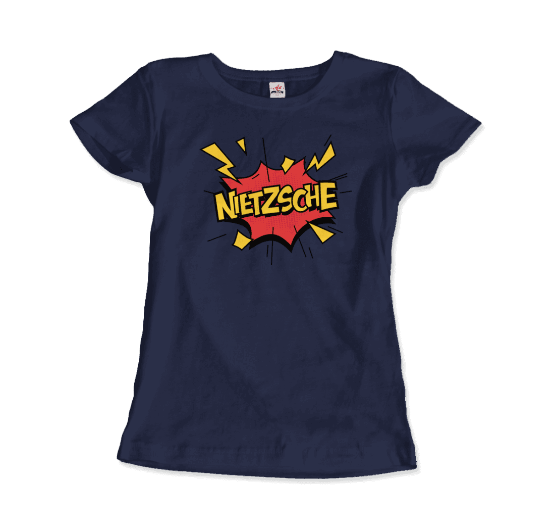 Nietzche Comics Boom Style t-shirt by Art-O-Rama Shop