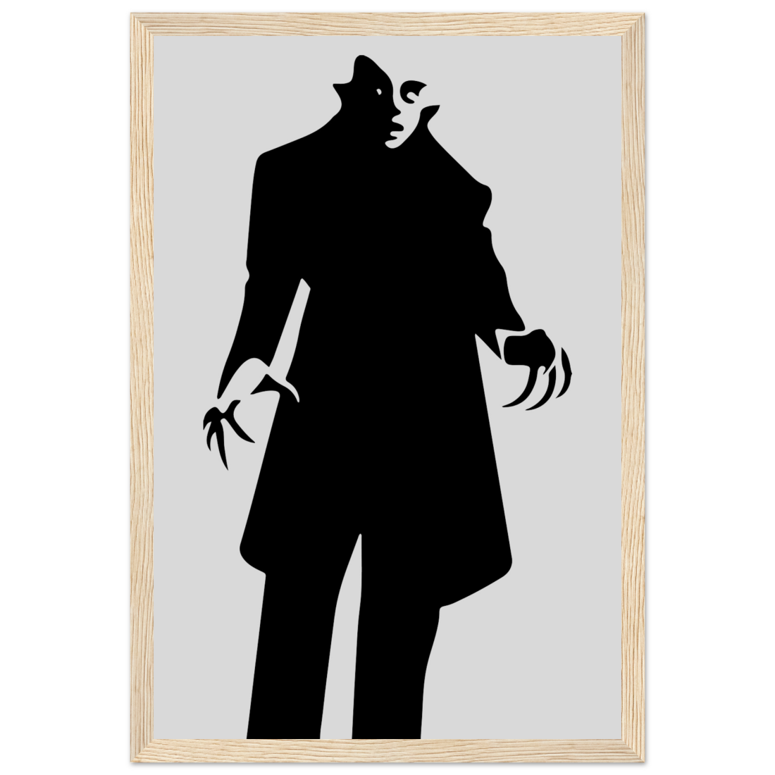 Nosferatu 20s Sci-Fi Horror movie minimalist poster by Art-O-Rama Shop