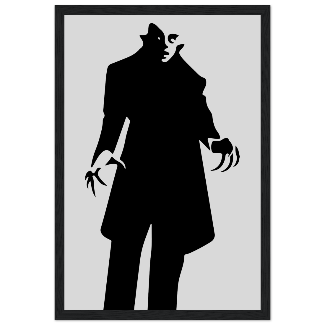 Nosferatu 20s Sci-Fi Horror movie minimalist poster by Art-O-Rama Shop