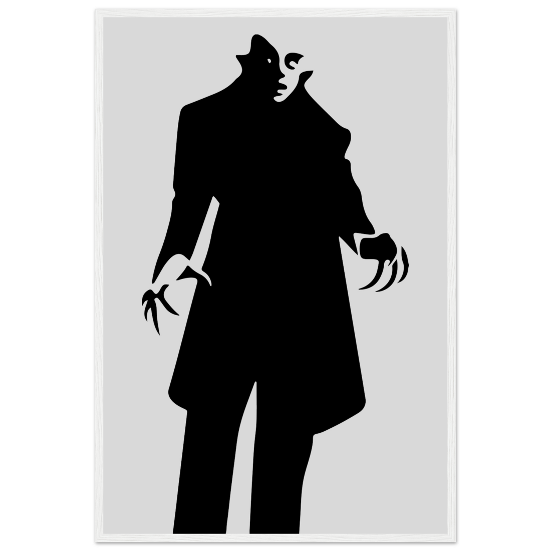 Nosferatu 20s Sci-Fi Horror movie minimalist poster by Art-O-Rama Shop