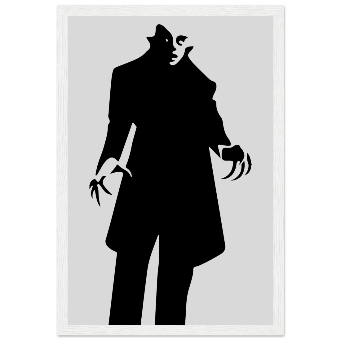 Nosferatu 20s Sci-Fi Horror movie minimalist poster by Art-O-Rama Shop