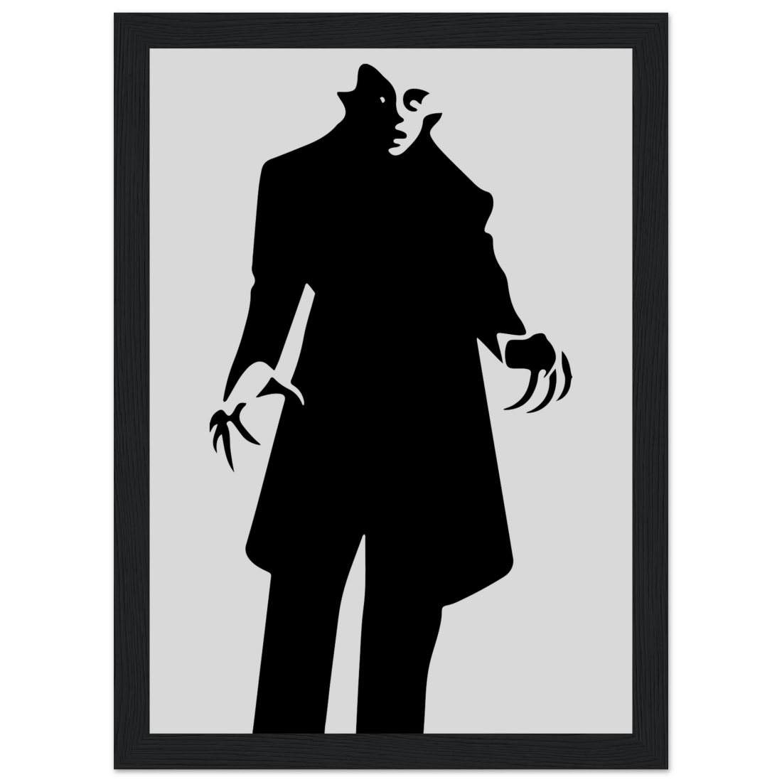 Nosferatu 20s Sci-Fi Horror movie minimalist poster by Art-O-Rama Shop