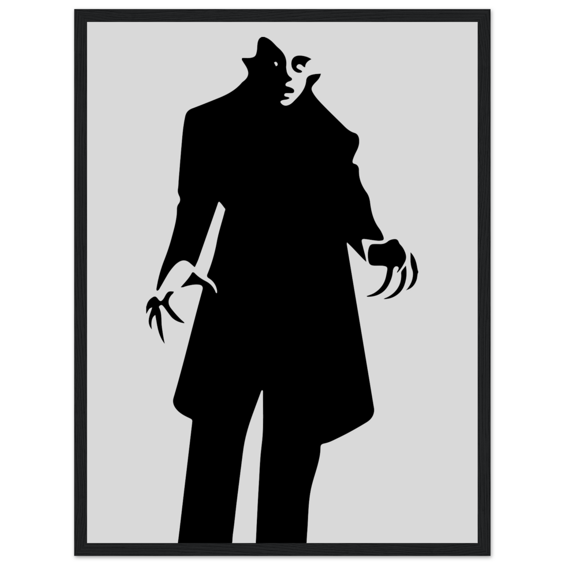 Nosferatu 20s Sci-Fi Horror movie minimalist poster by Art-O-Rama Shop