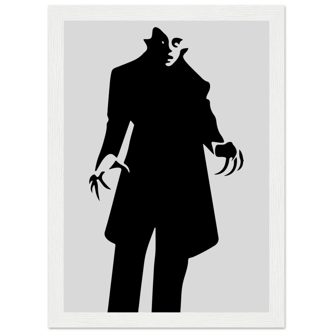 Nosferatu 20s Sci-Fi Horror movie minimalist poster by Art-O-Rama Shop