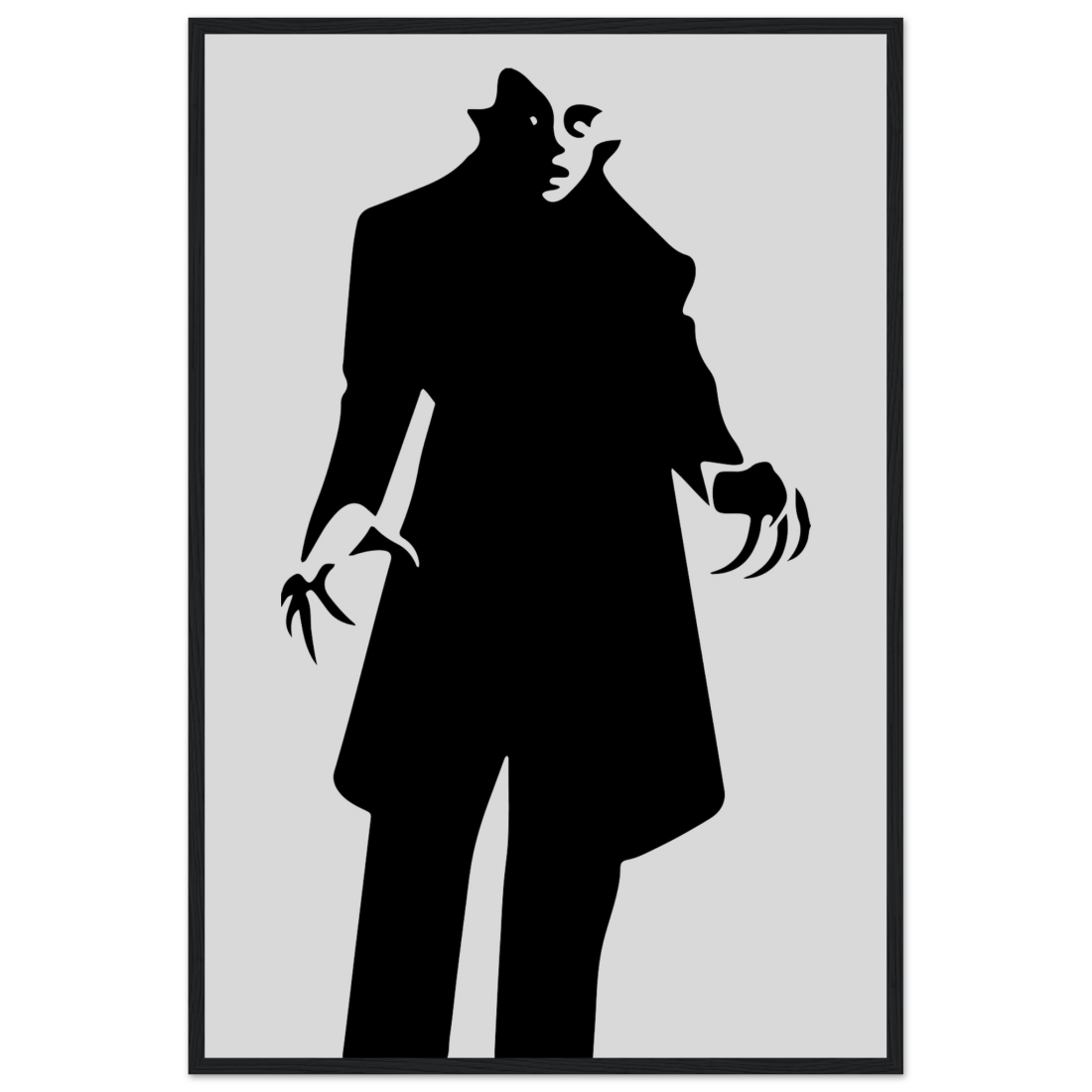 Nosferatu 20s Sci-Fi Horror movie minimalist poster by Art-O-Rama Shop