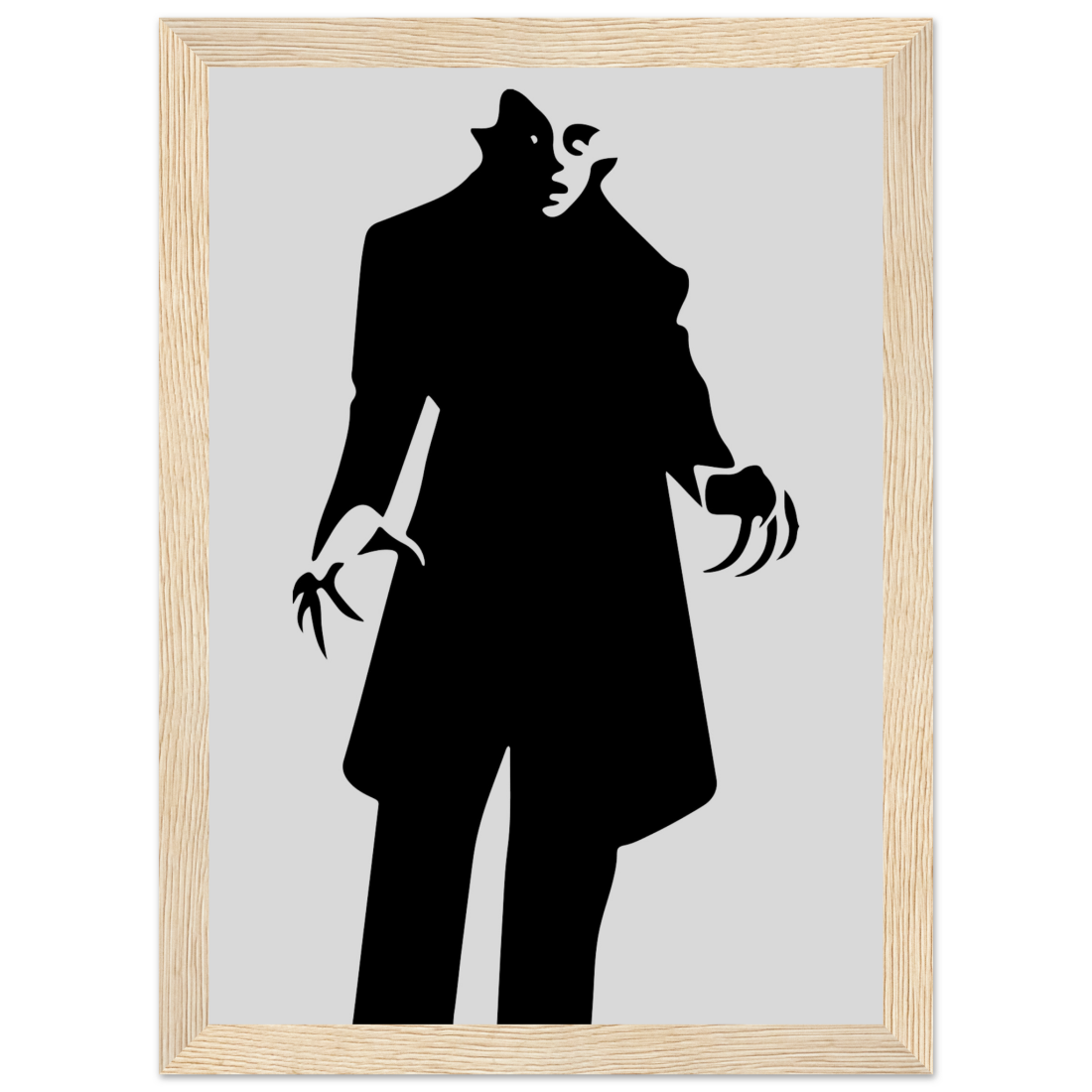 Nosferatu 20s Sci-Fi Horror movie minimalist poster by Art-O-Rama Shop