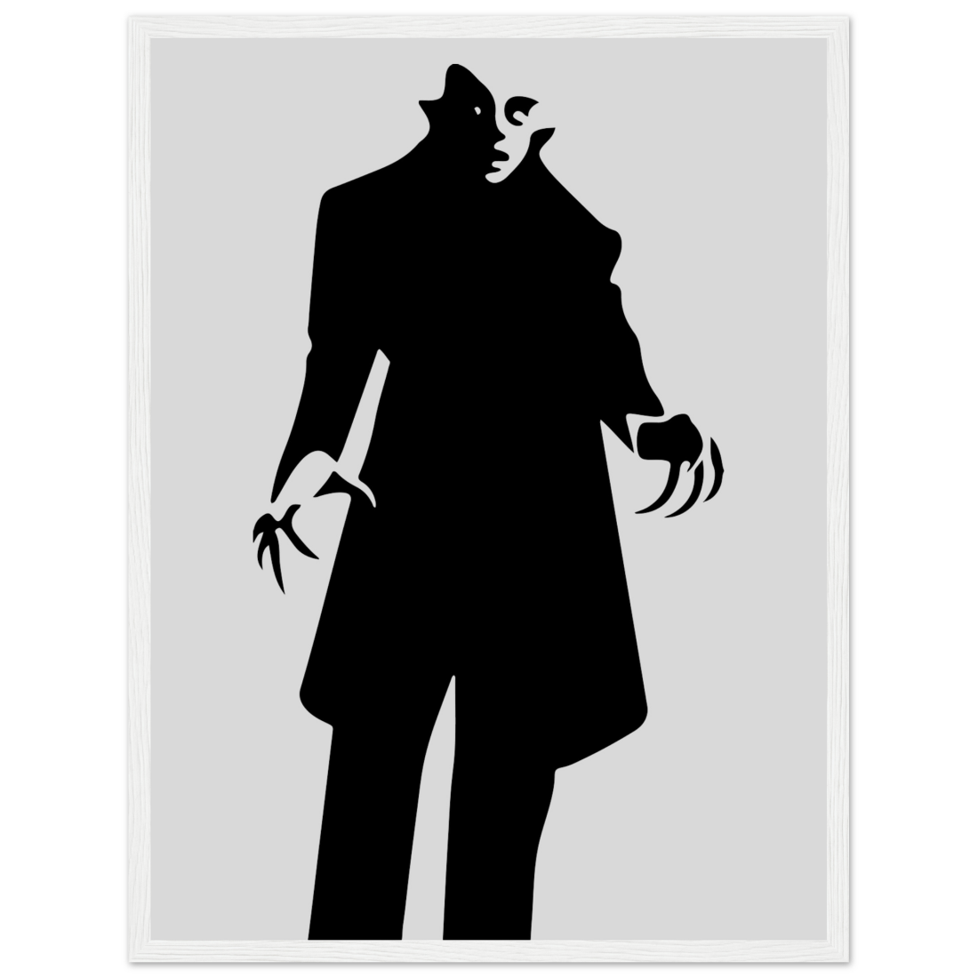 Nosferatu 20s Sci-Fi Horror movie minimalist poster by Art-O-Rama Shop