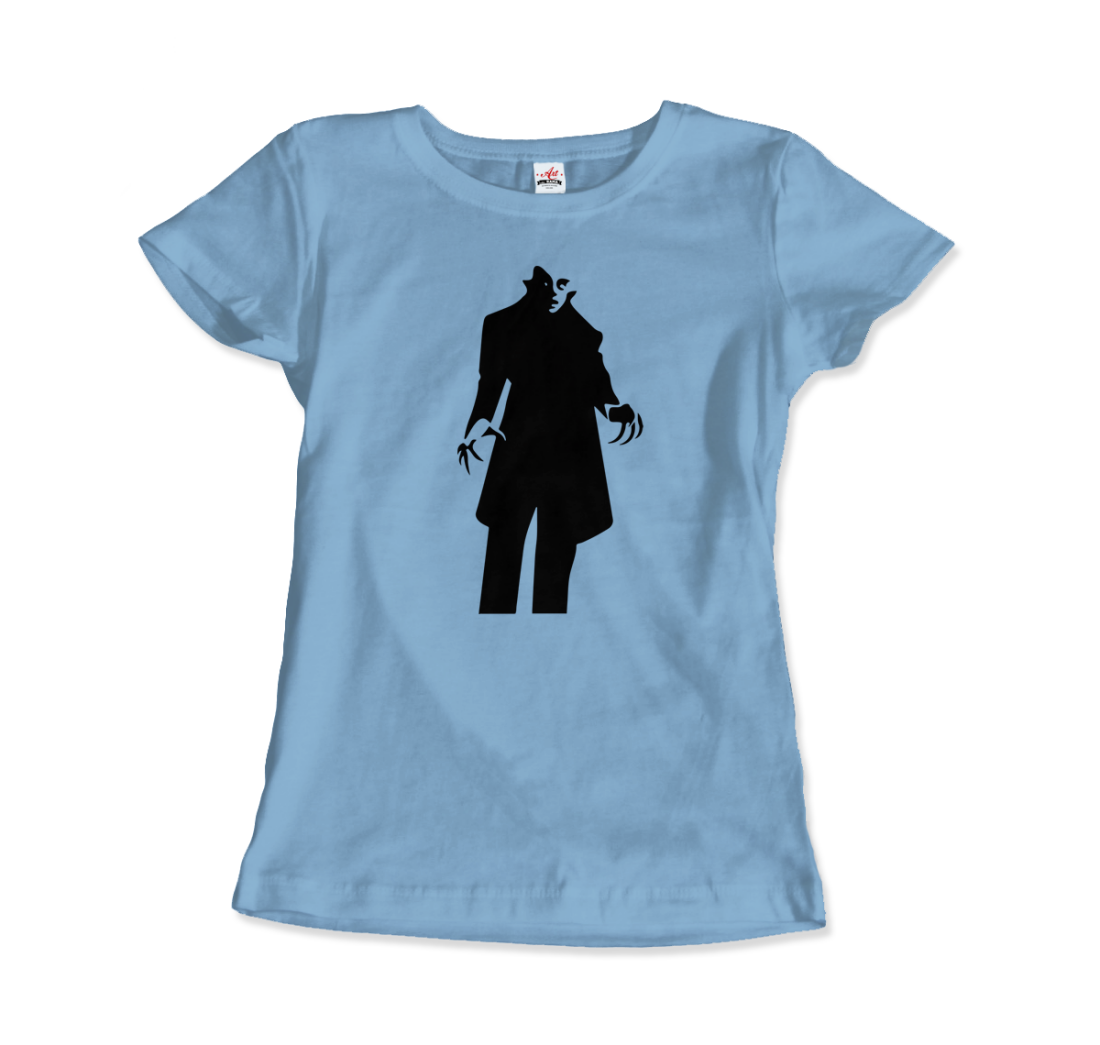 Nosferatu 20s Sci-Fi Horror movie Minimalist t-shirt by Art-O-Rama Shop