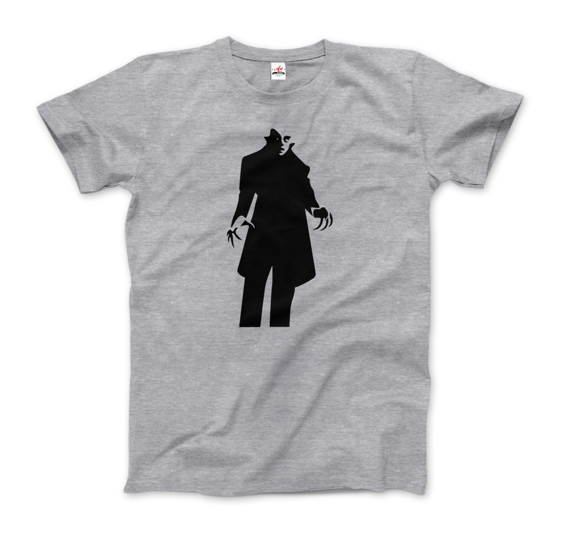Nosferatu 20s Sci-Fi Horror movie Minimalist t-shirt by Art-O-Rama Shop