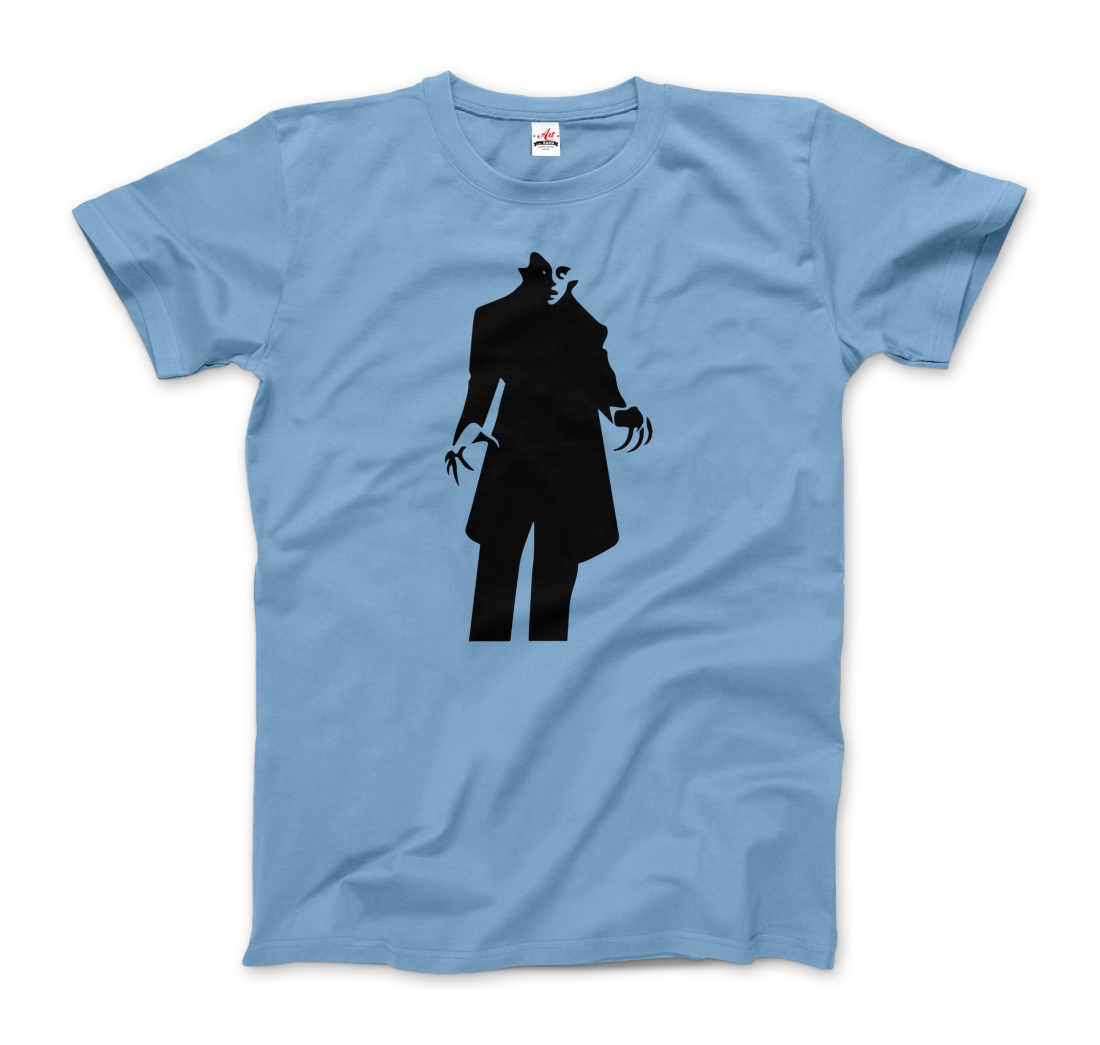 Nosferatu 20s Sci-Fi Horror movie Minimalist t-shirt by Art-O-Rama Shop