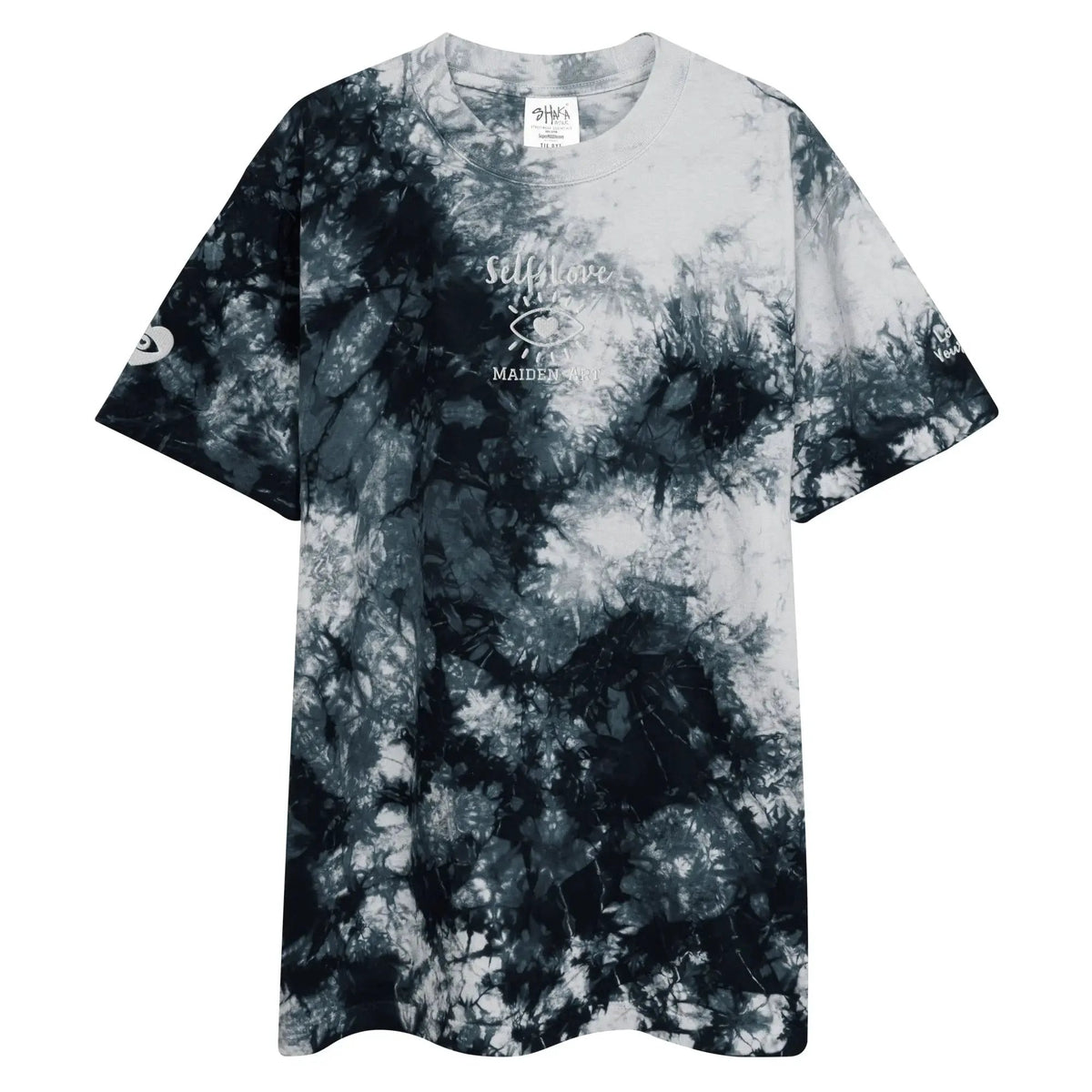 Oversized t-shirt Self Love Oversized tie-dye t-shirt by Maiden-Art
