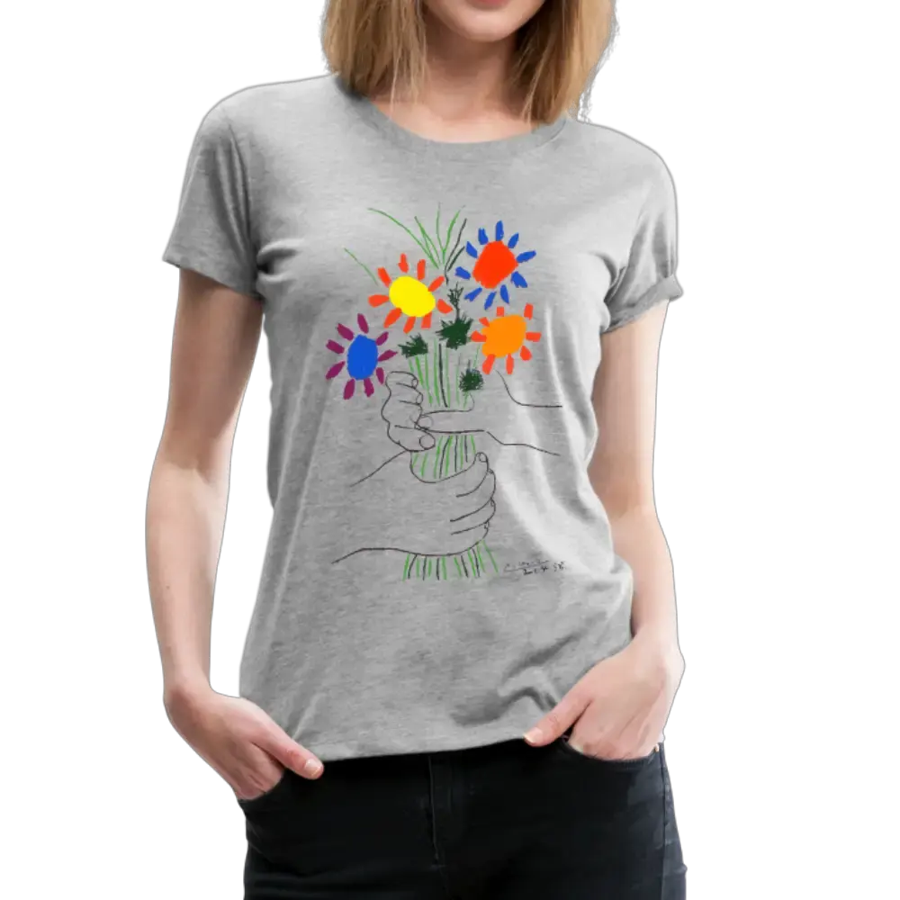 Pablo Picasso Bouquet of Peace 1958 artwork t-shirt by Art-O-Rama Shop
