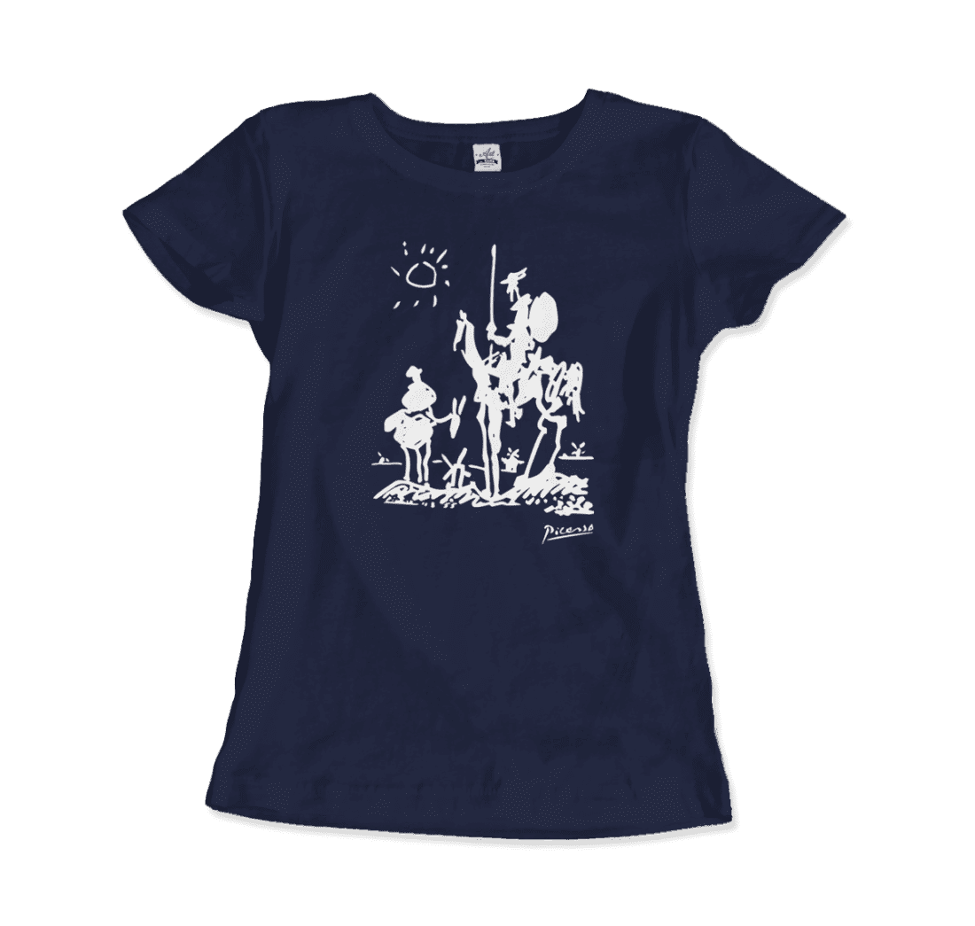 Pablo Picasso Don Quixote of La Mancha 1955 artwork t-shirt by Art-O-Rama Shop