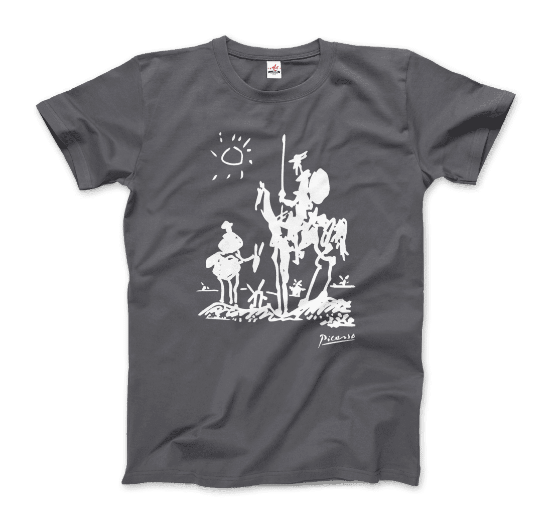 Pablo Picasso Don Quixote of La Mancha 1955 artwork t-shirt by Art-O-Rama Shop