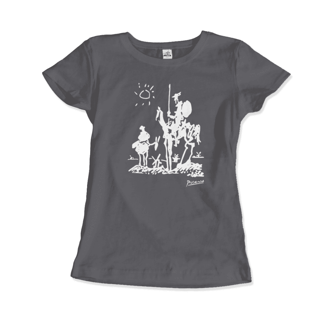 Pablo Picasso Don Quixote of La Mancha 1955 artwork t-shirt by Art-O-Rama Shop