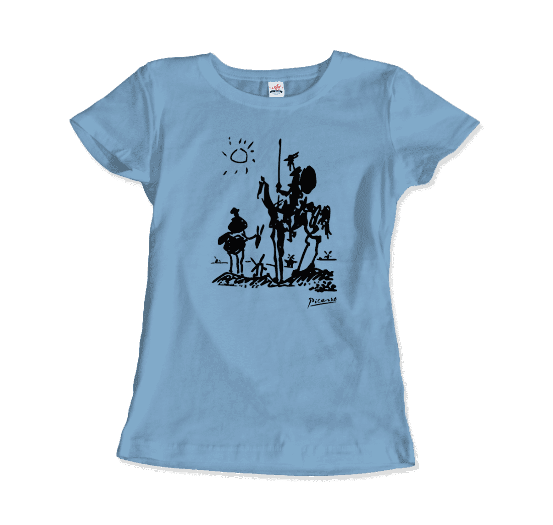 Pablo Picasso Don Quixote of La Mancha 1955 artwork t-shirt by Art-O-Rama Shop