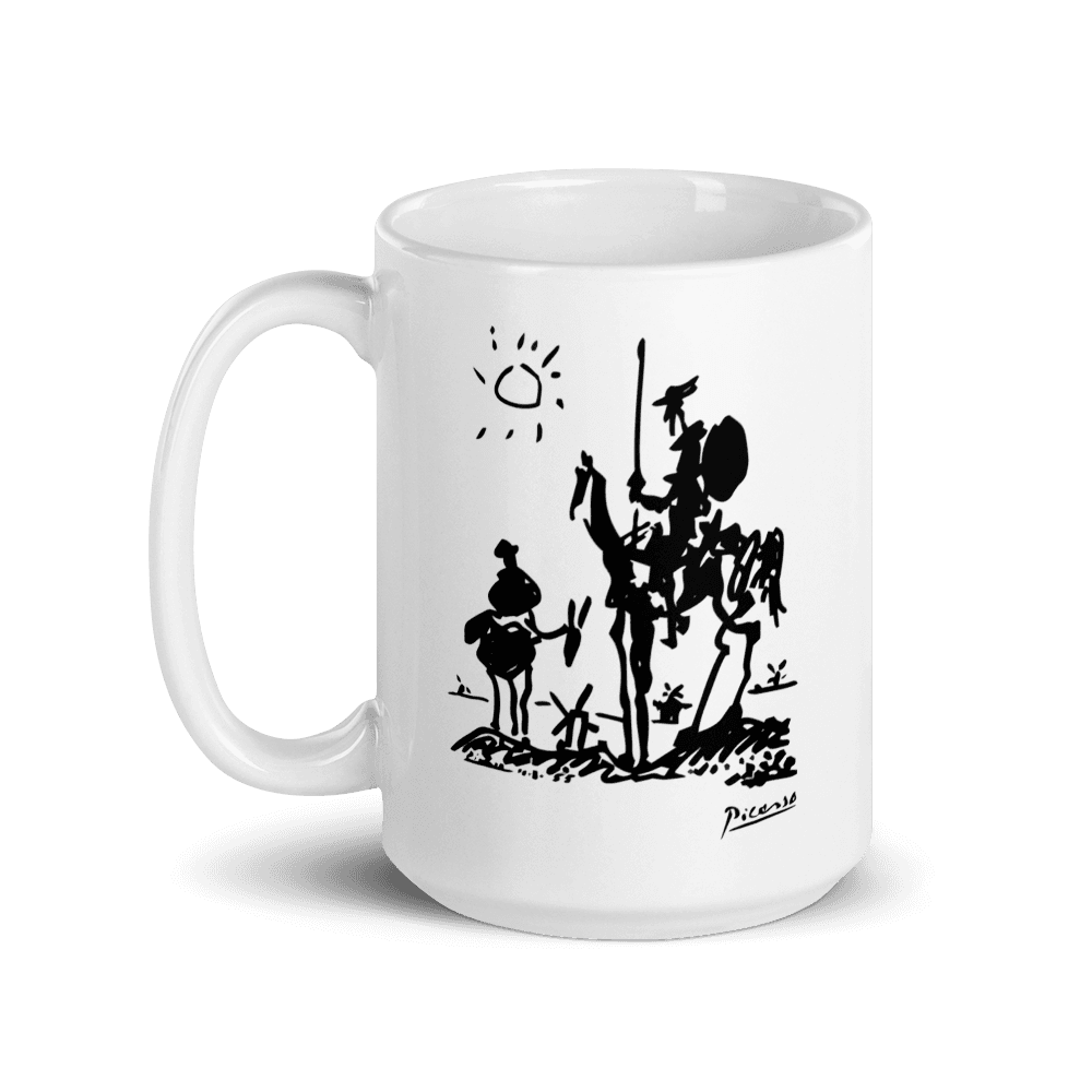 Pablo Picasso Don Quixote of La Mancha 1955 Artwork Mug by Art-O-Rama Shop