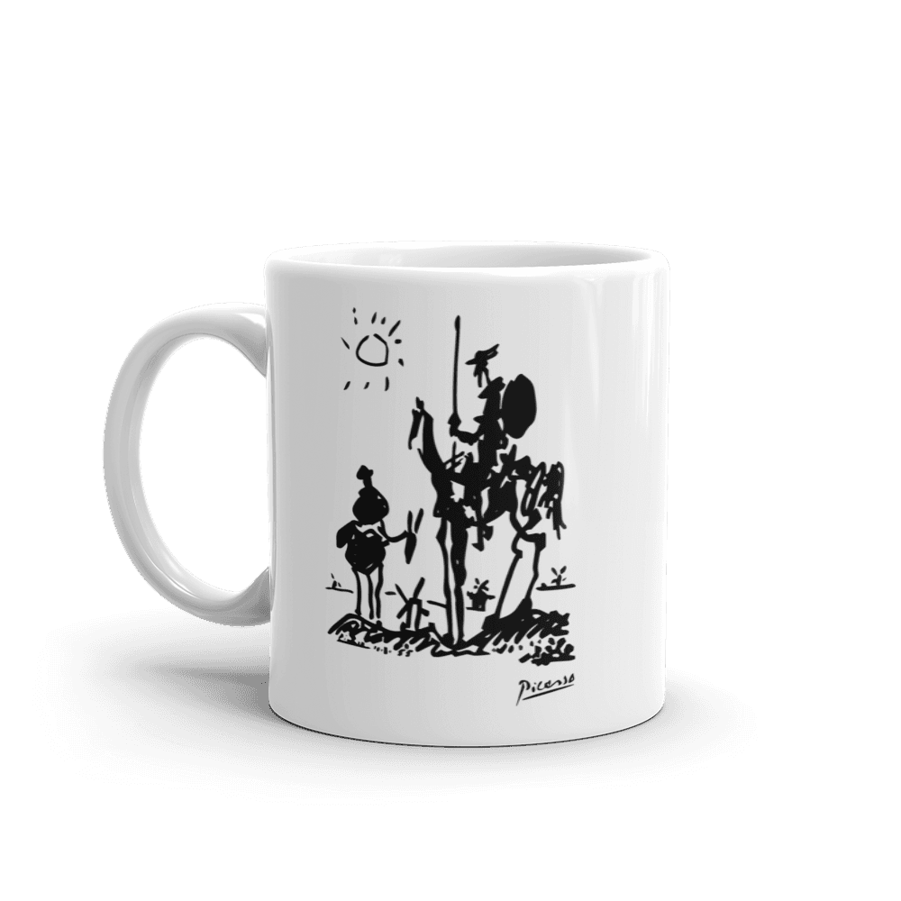 Pablo Picasso Don Quixote of La Mancha 1955 Artwork Mug by Art-O-Rama Shop