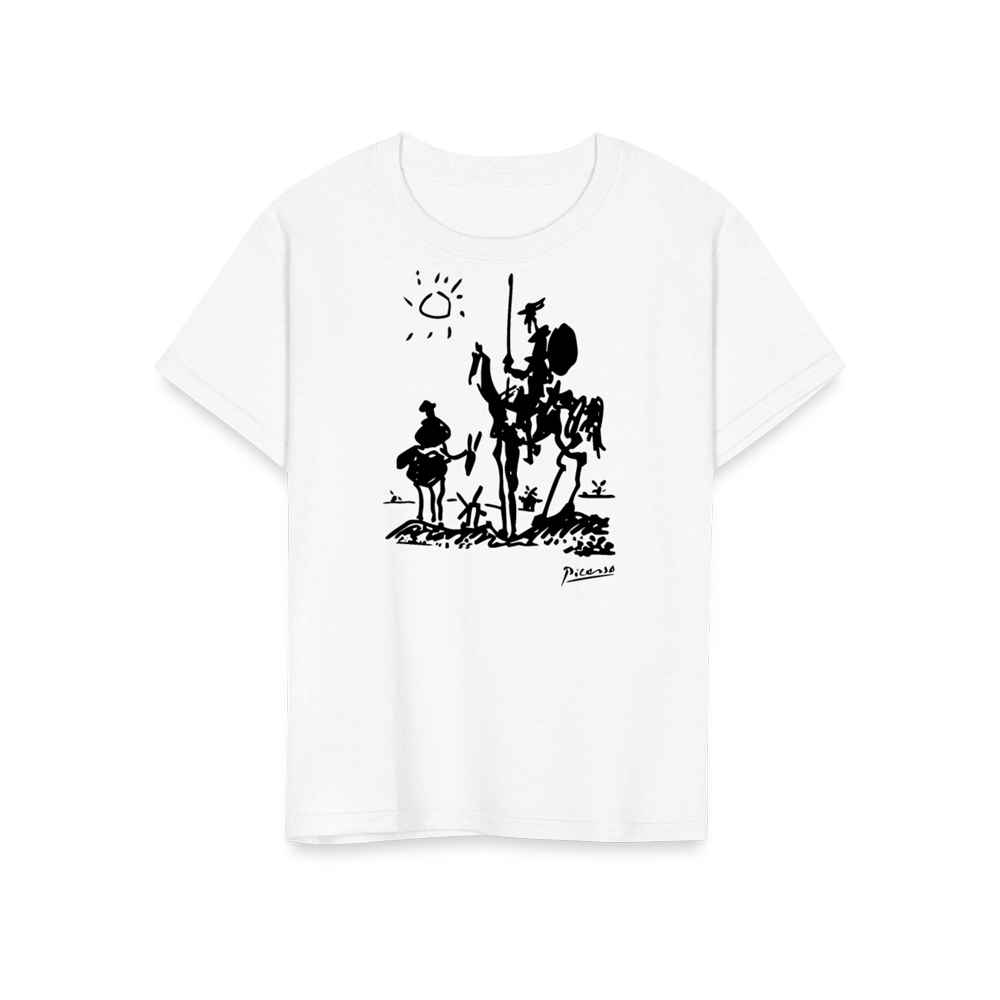 Pablo Picasso Don Quixote of La Mancha 1955 artwork t-shirt by Art-O-Rama Shop