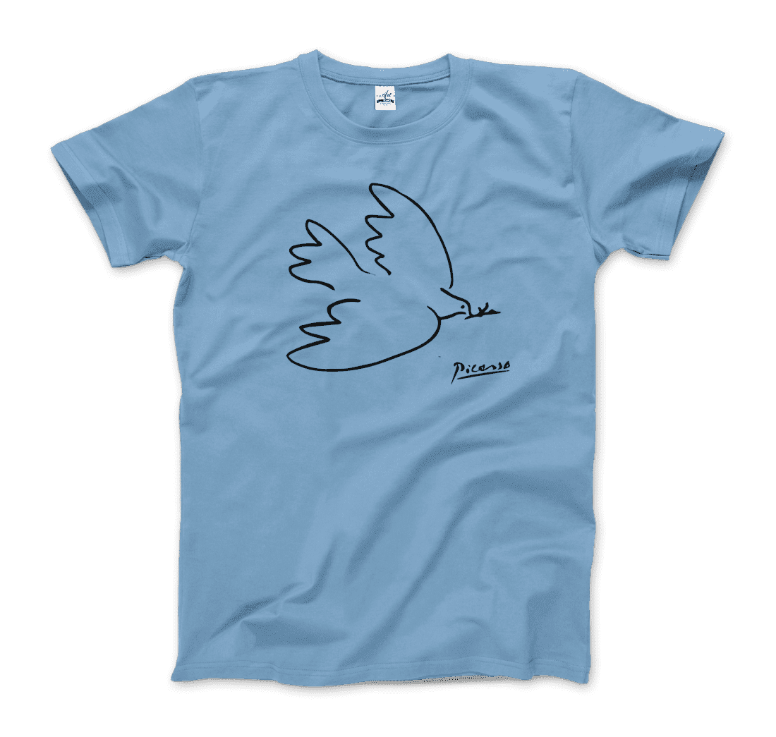 Pablo Picasso Dove of Peace 1949 artwork t-shirt by Art-O-Rama Shop