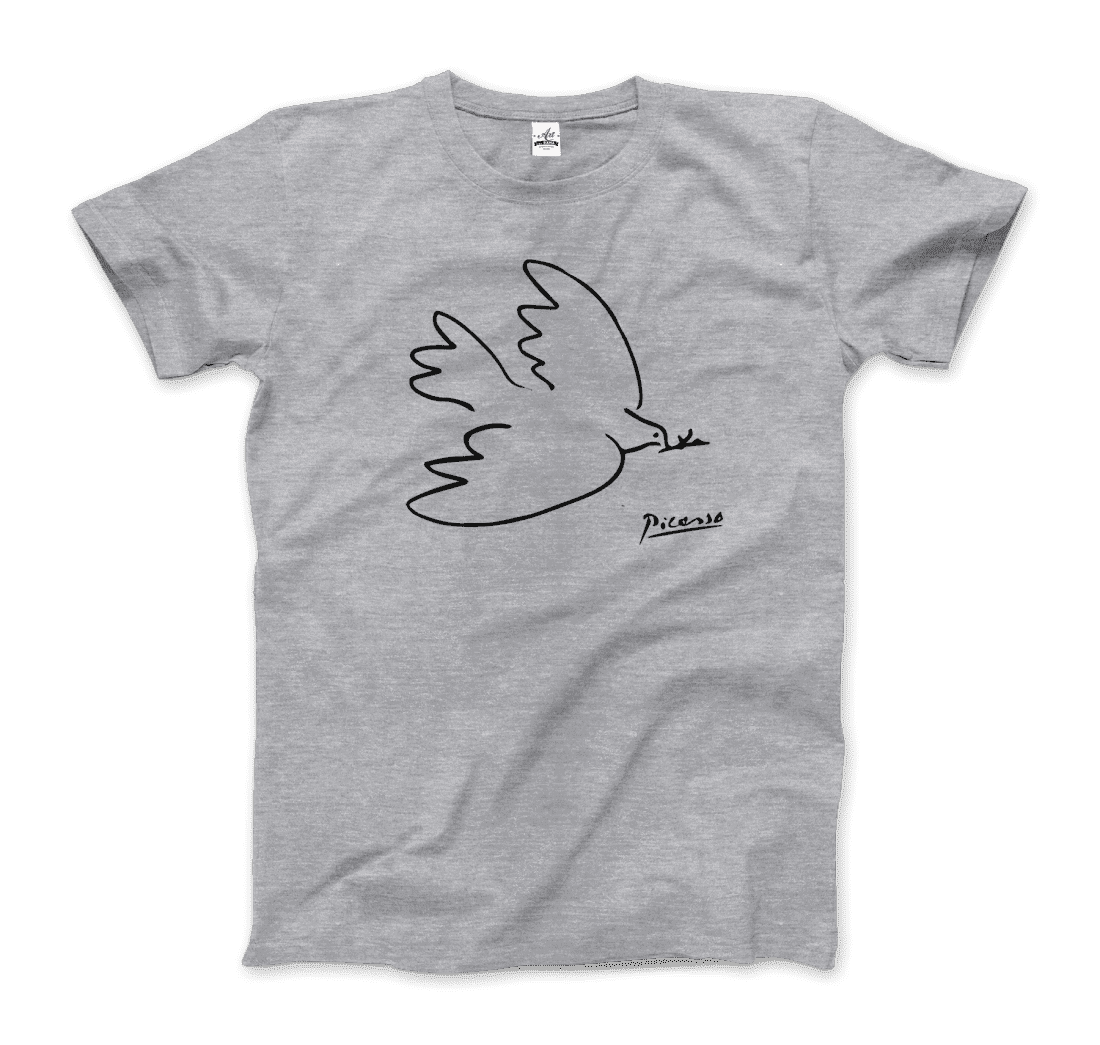 Pablo Picasso Dove of Peace 1949 artwork t-shirt by Art-O-Rama Shop