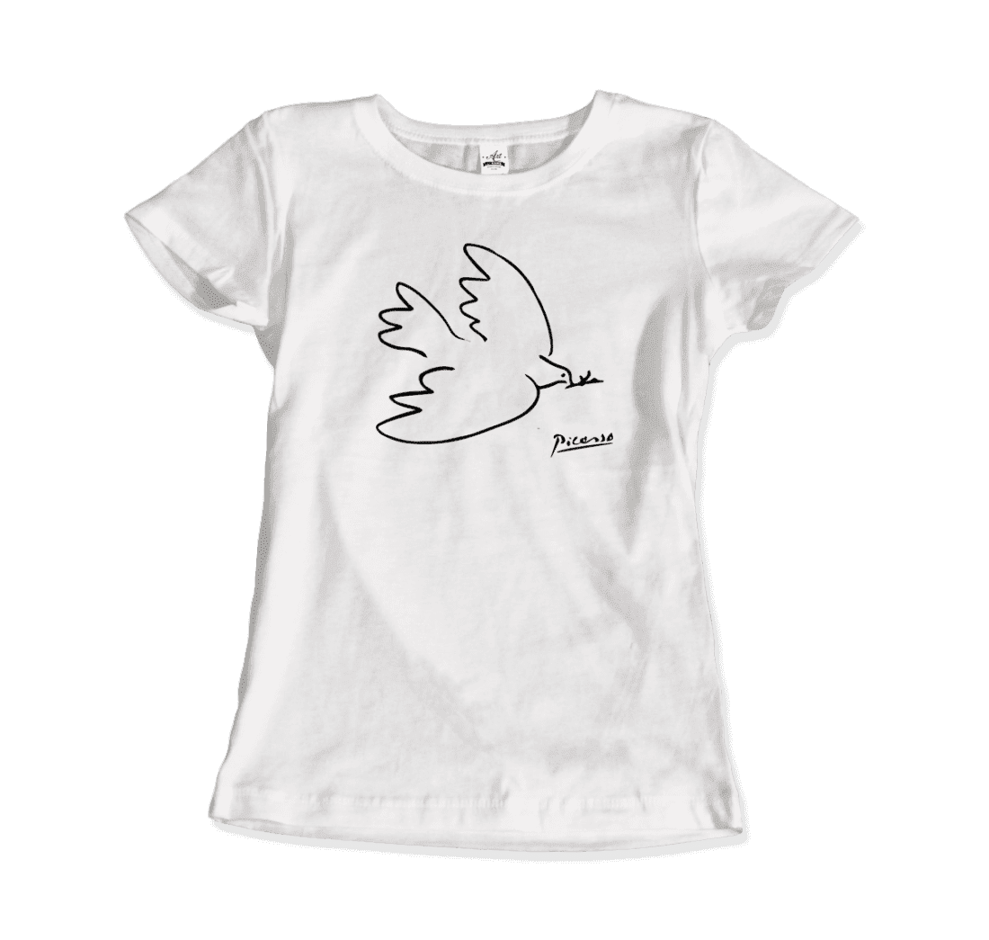 Pablo Picasso Dove of Peace 1949 artwork t-shirt by Art-O-Rama Shop
