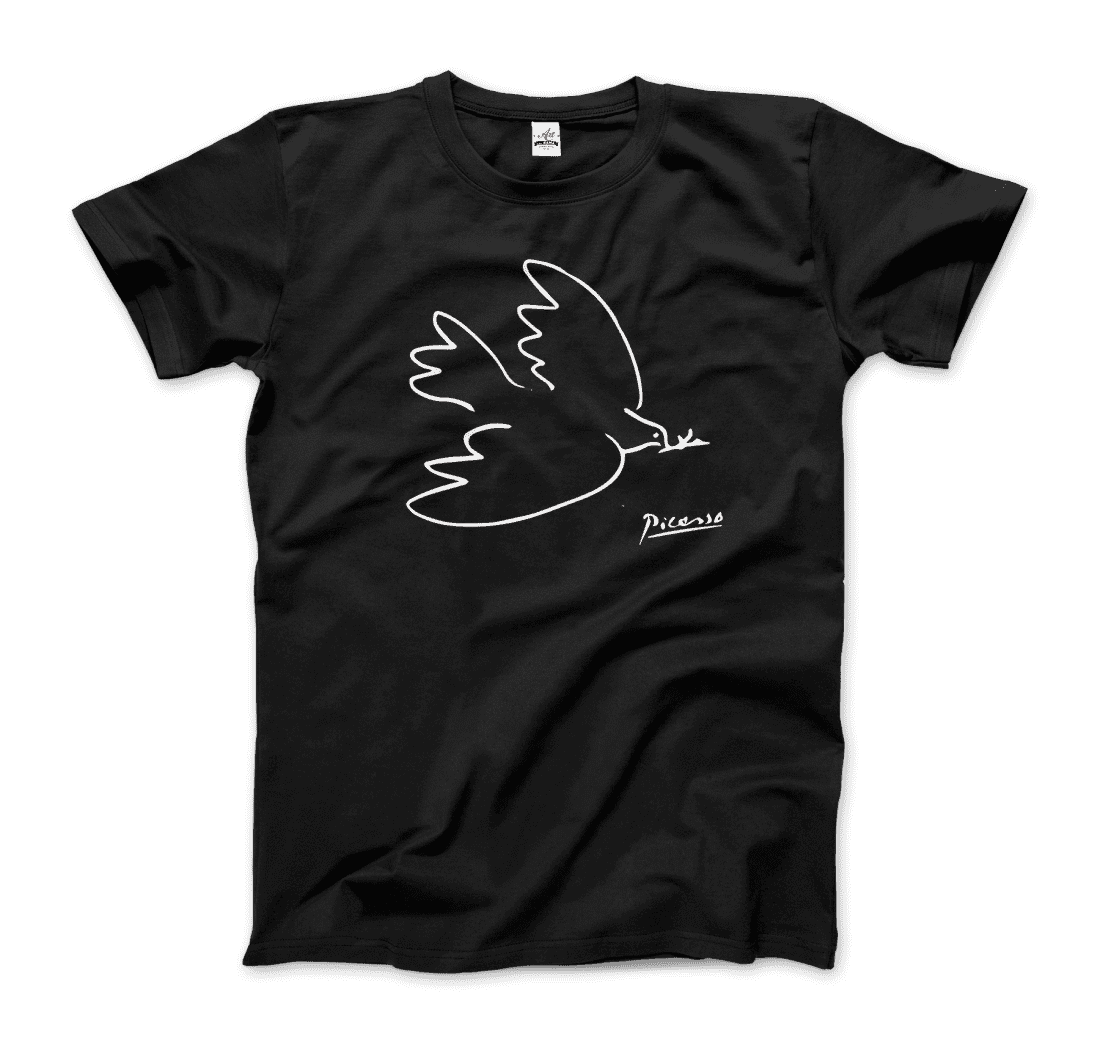 Pablo Picasso Dove of Peace 1949 artwork t-shirt by Art-O-Rama Shop