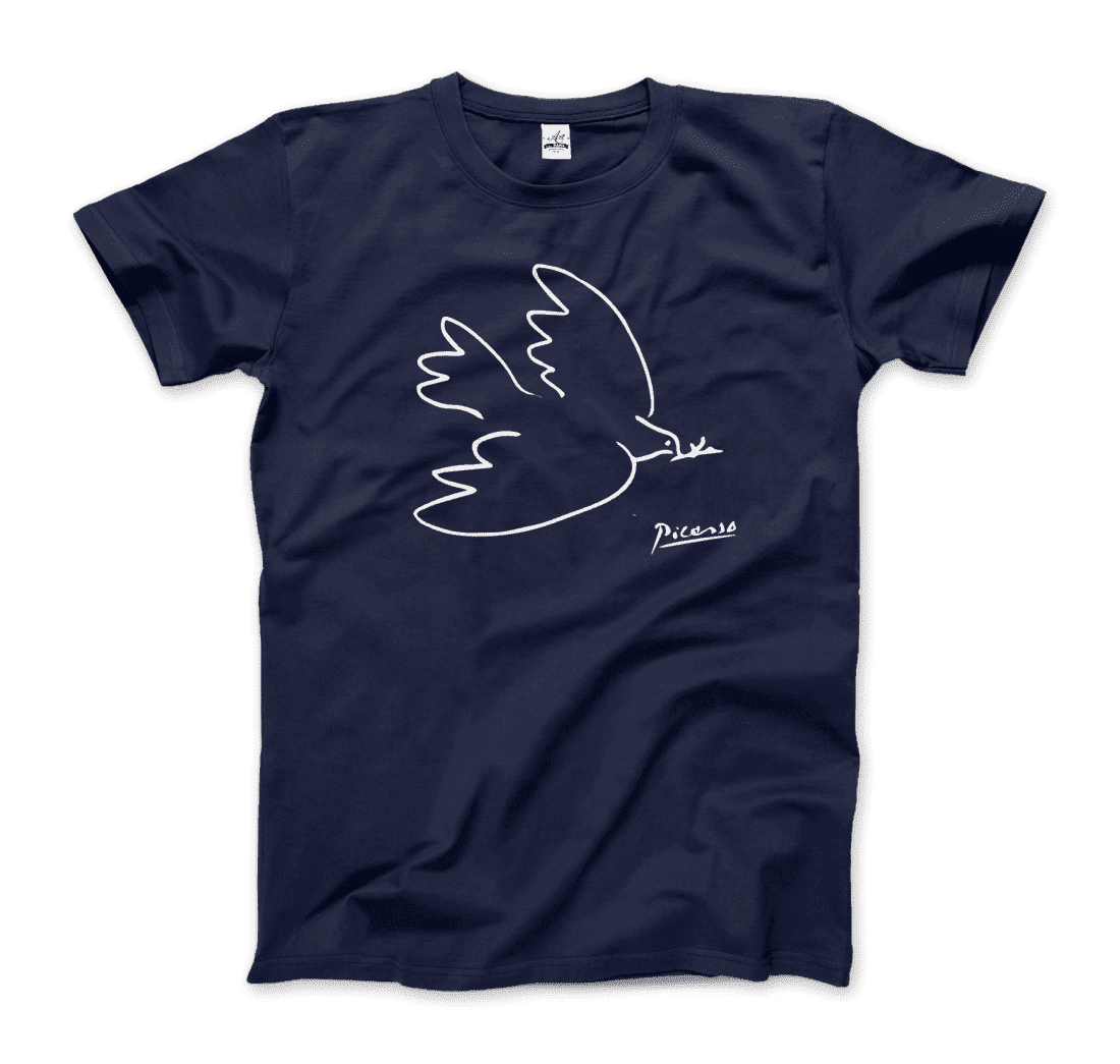 Pablo Picasso Dove of Peace 1949 artwork t-shirt by Art-O-Rama Shop