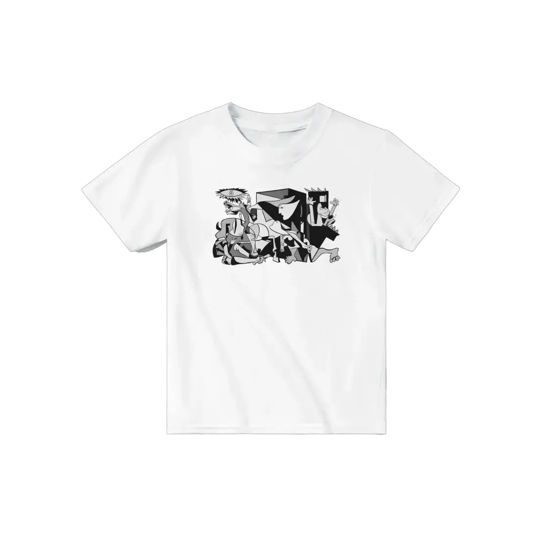 Pablo Picasso Guernica 1937 artwork reproduction t-shirt by Art-O-Rama Shop