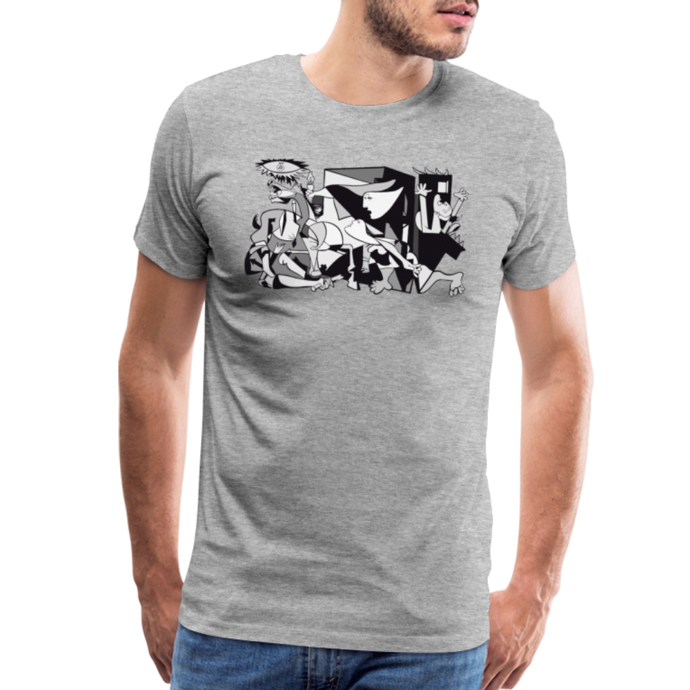 Pablo Picasso Guernica 1937 artwork reproduction t-shirt by Art-O-Rama Shop