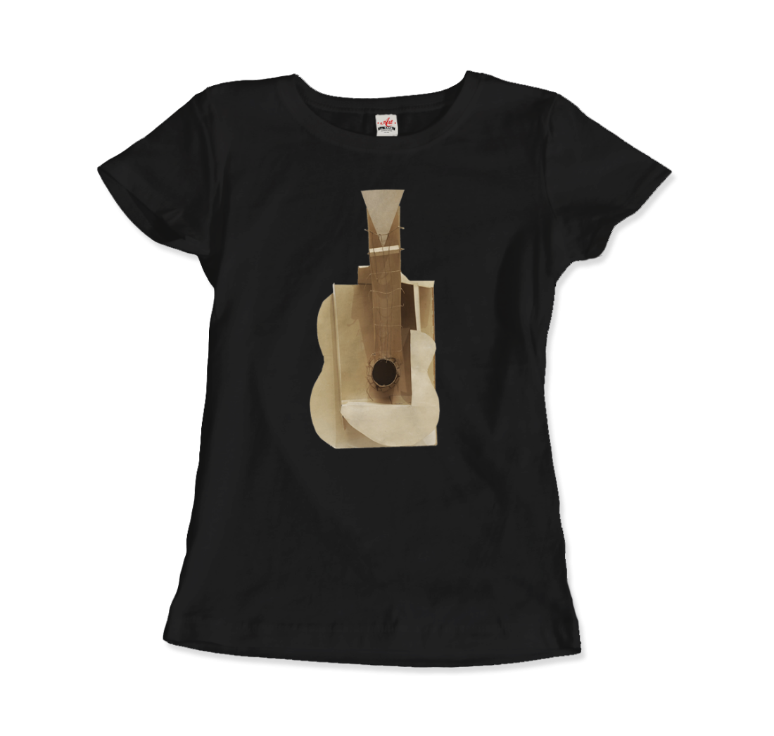 Pablo Picasso Guitar Sculpture 1912 artwork t-shirt by Art-O-Rama Shop