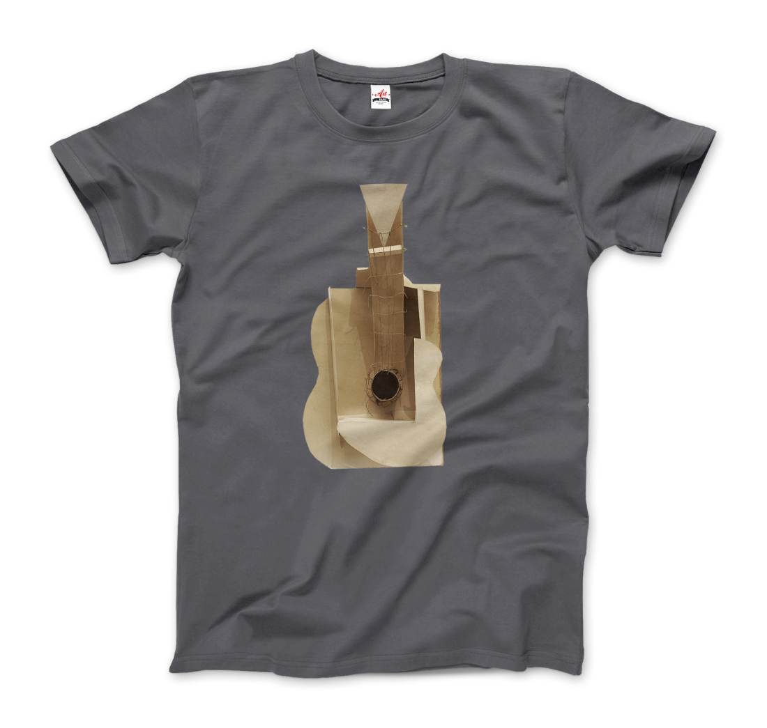Pablo Picasso Guitar Sculpture 1912 artwork t-shirt by Art-O-Rama Shop