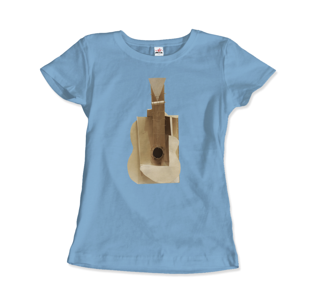 Pablo Picasso Guitar Sculpture 1912 artwork t-shirt by Art-O-Rama Shop