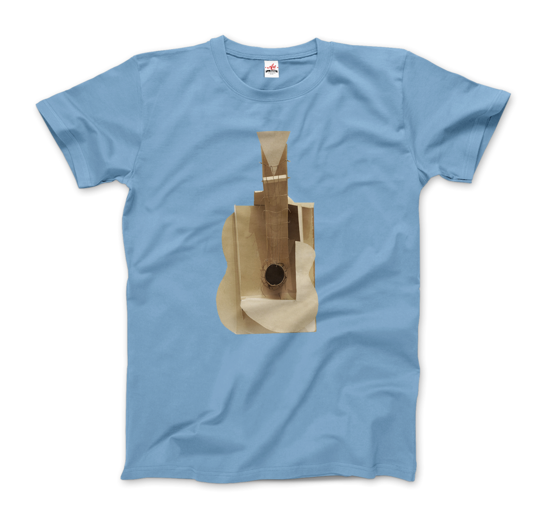 Pablo Picasso Guitar Sculpture 1912 artwork t-shirt by Art-O-Rama Shop