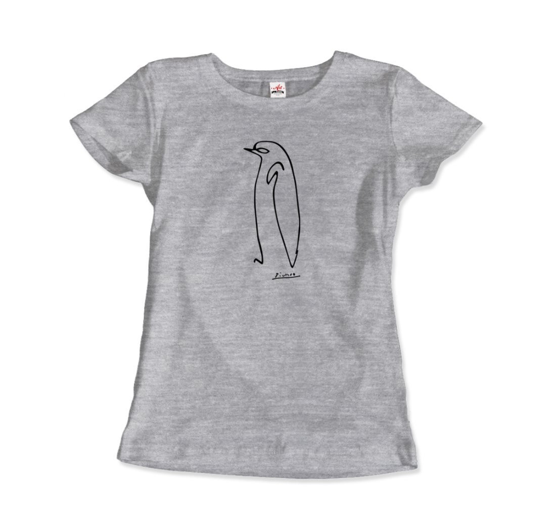 Pablo Picasso Penguin Line artwork t-shirt by Art-O-Rama Shop