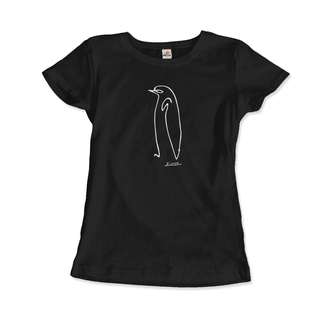 Pablo Picasso Penguin Line artwork t-shirt by Art-O-Rama Shop