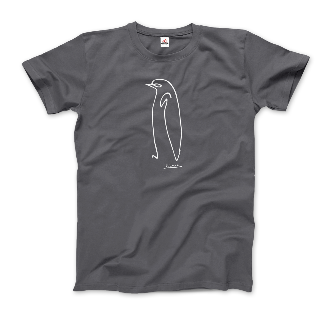 Pablo Picasso Penguin Line artwork t-shirt by Art-O-Rama Shop