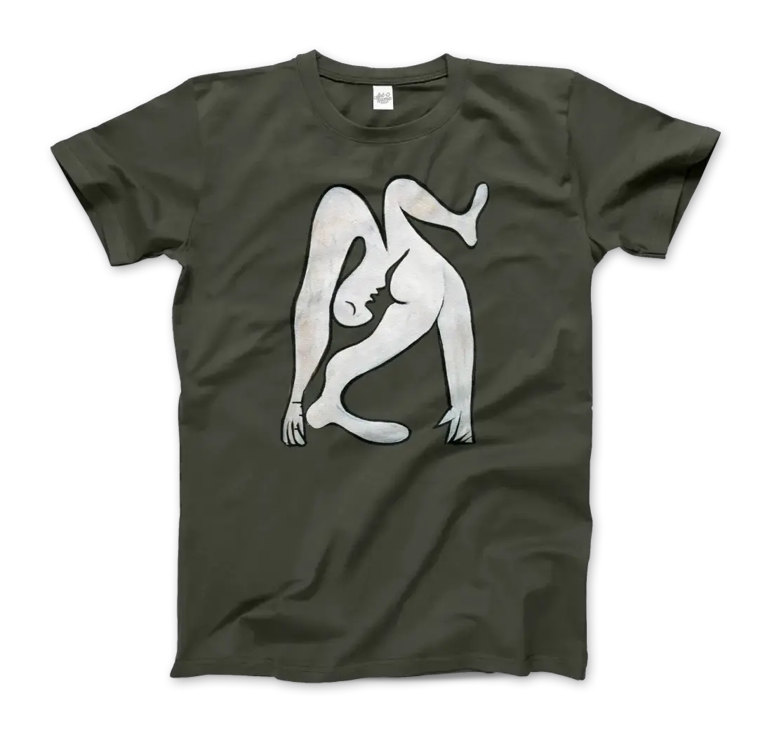 Pablo Picasso the Acrobat, 1930 art t-shirt by Art-O-Rama Shop