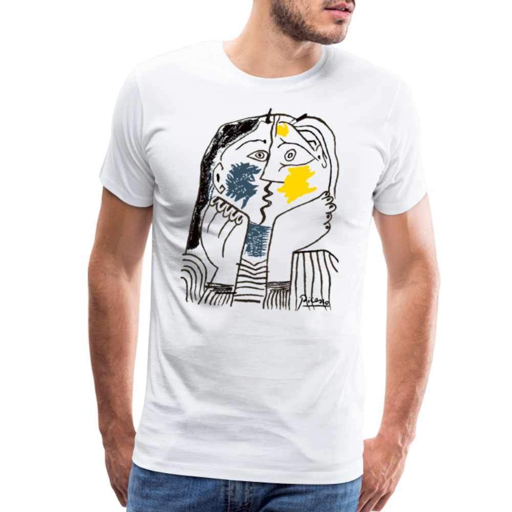 Pablo Picasso the Kiss 1979 artwork t-shirt by Art-O-Rama Shop