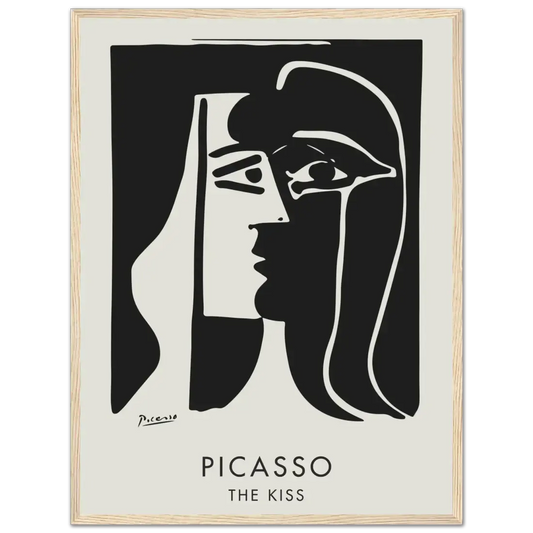 Pablo Picasso the Kiss artwork poster by Art-O-Rama Shop