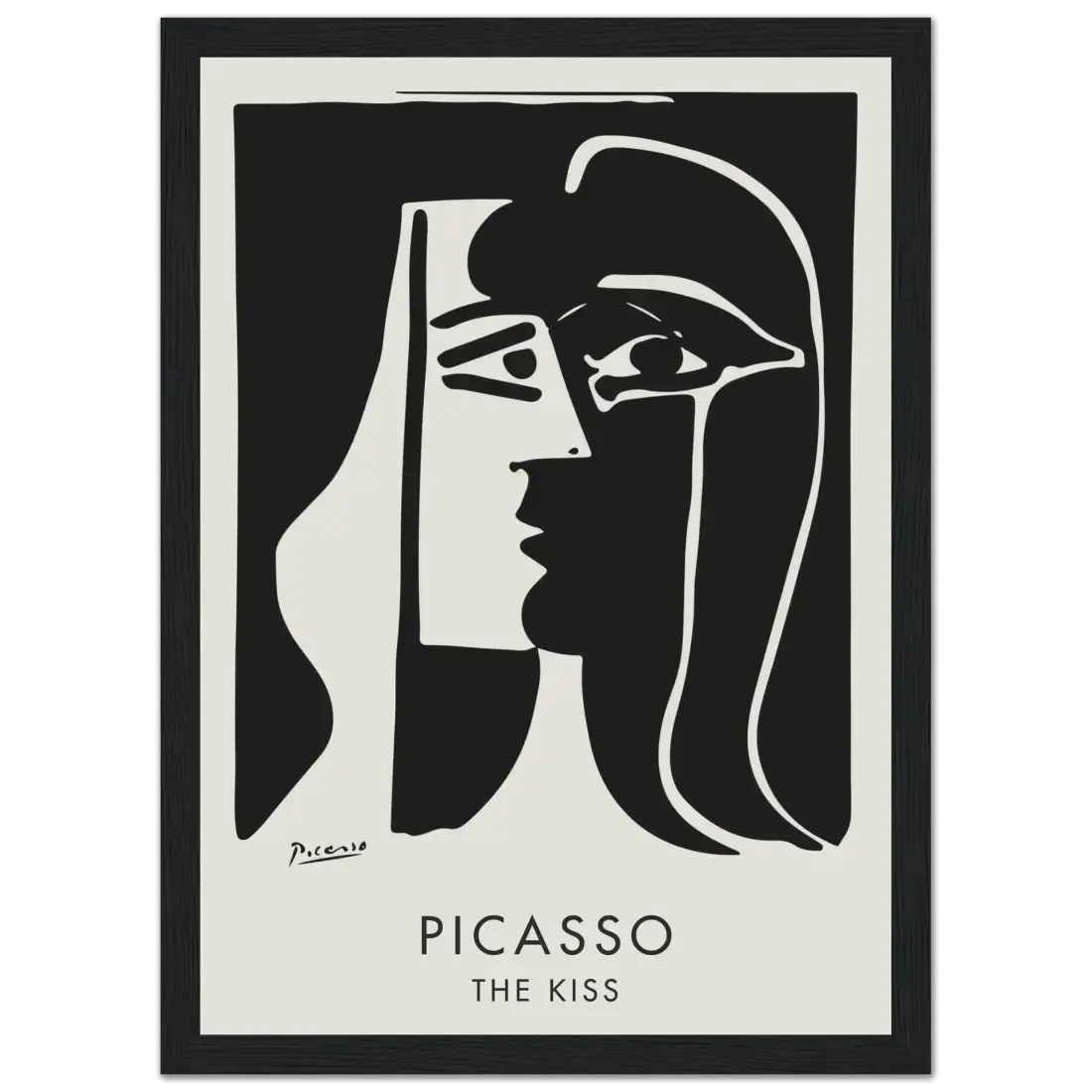 Pablo Picasso the Kiss artwork poster by Art-O-Rama Shop